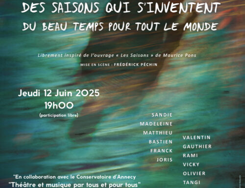 « Des saisons qui s’inventent… »